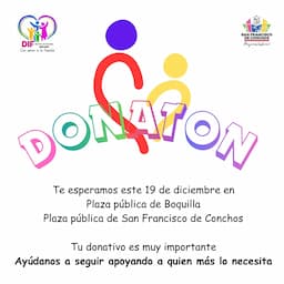 Impulsa San Francisco de Conchos apoyo social